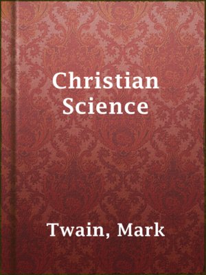 Christian Science - ebook